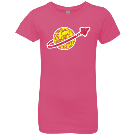 T-Shirts Hot Pink / YXS Building in Space Girls Premium T-Shirt