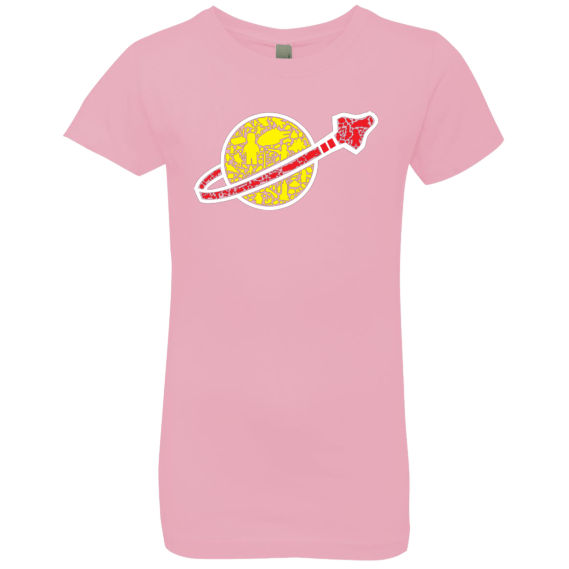 T-Shirts Light Pink / YXS Building in Space Girls Premium T-Shirt