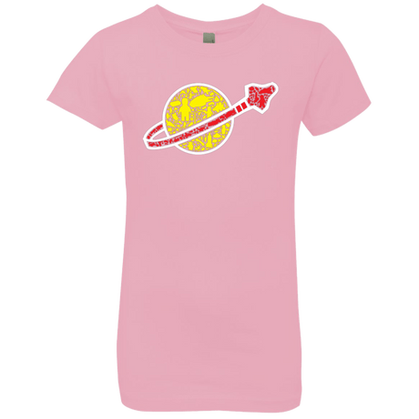 T-Shirts Light Pink / YXS Building in Space Girls Premium T-Shirt