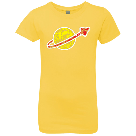 T-Shirts Vibrant Yellow / YXS Building in Space Girls Premium T-Shirt