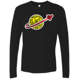 T-Shirts Black / Small Building in Space Men's Premium Long Sleeve
