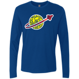 T-Shirts Royal / Small Building in Space Men's Premium Long Sleeve