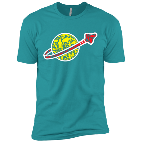 T-Shirts Tahiti Blue / X-Small Building in Space Men's Premium T-Shirt