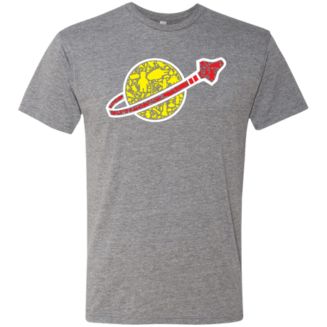 T-Shirts Premium Heather / Small Building in Space Men's Triblend T-Shirt