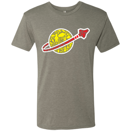 T-Shirts Venetian Grey / Small Building in Space Men's Triblend T-Shirt