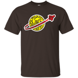 T-Shirts Dark Chocolate / Small Building in Space T-Shirt