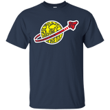 T-Shirts Navy / Small Building in Space T-Shirt