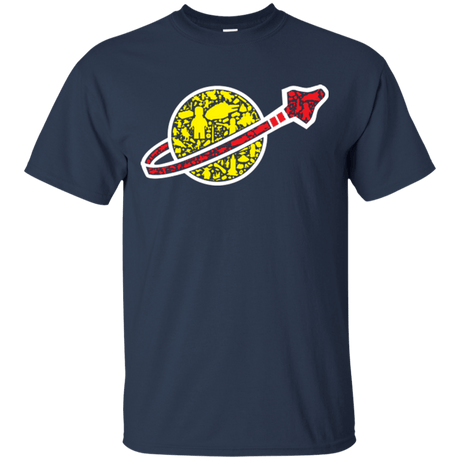 T-Shirts Navy / Small Building in Space T-Shirt