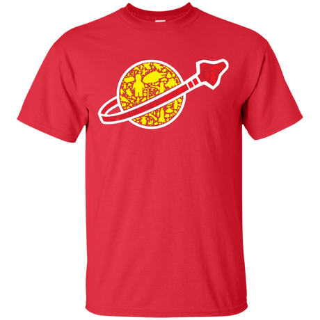 T-Shirts Red / Small Building in Space T-Shirt