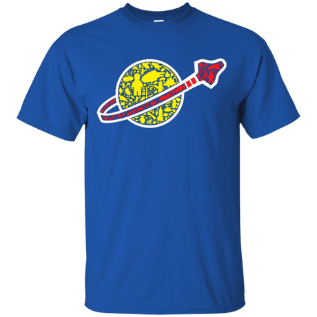 T-Shirts Royal / Small Building in Space T-Shirt