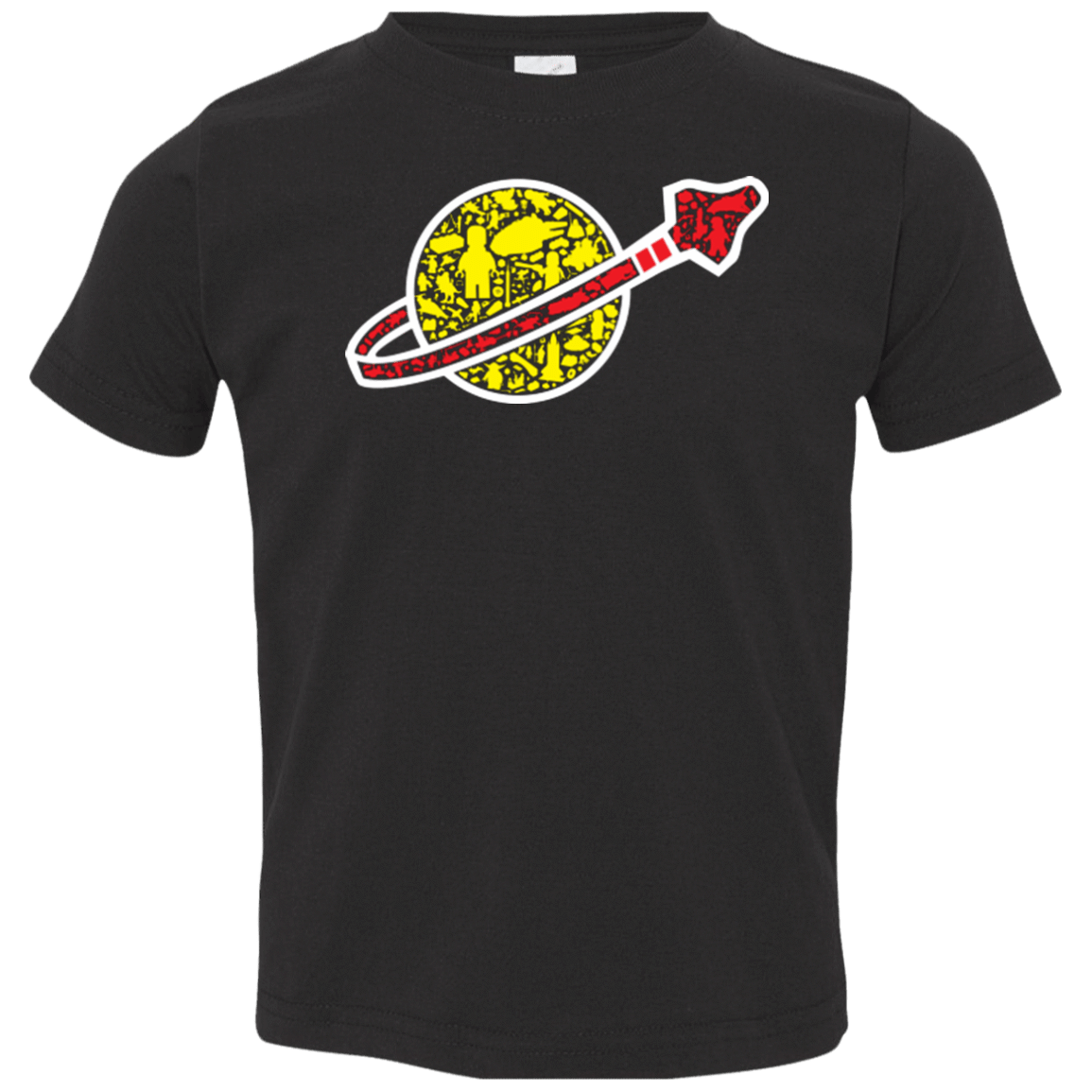 T-Shirts Black / 2T Building in Space Toddler Premium T-Shirt