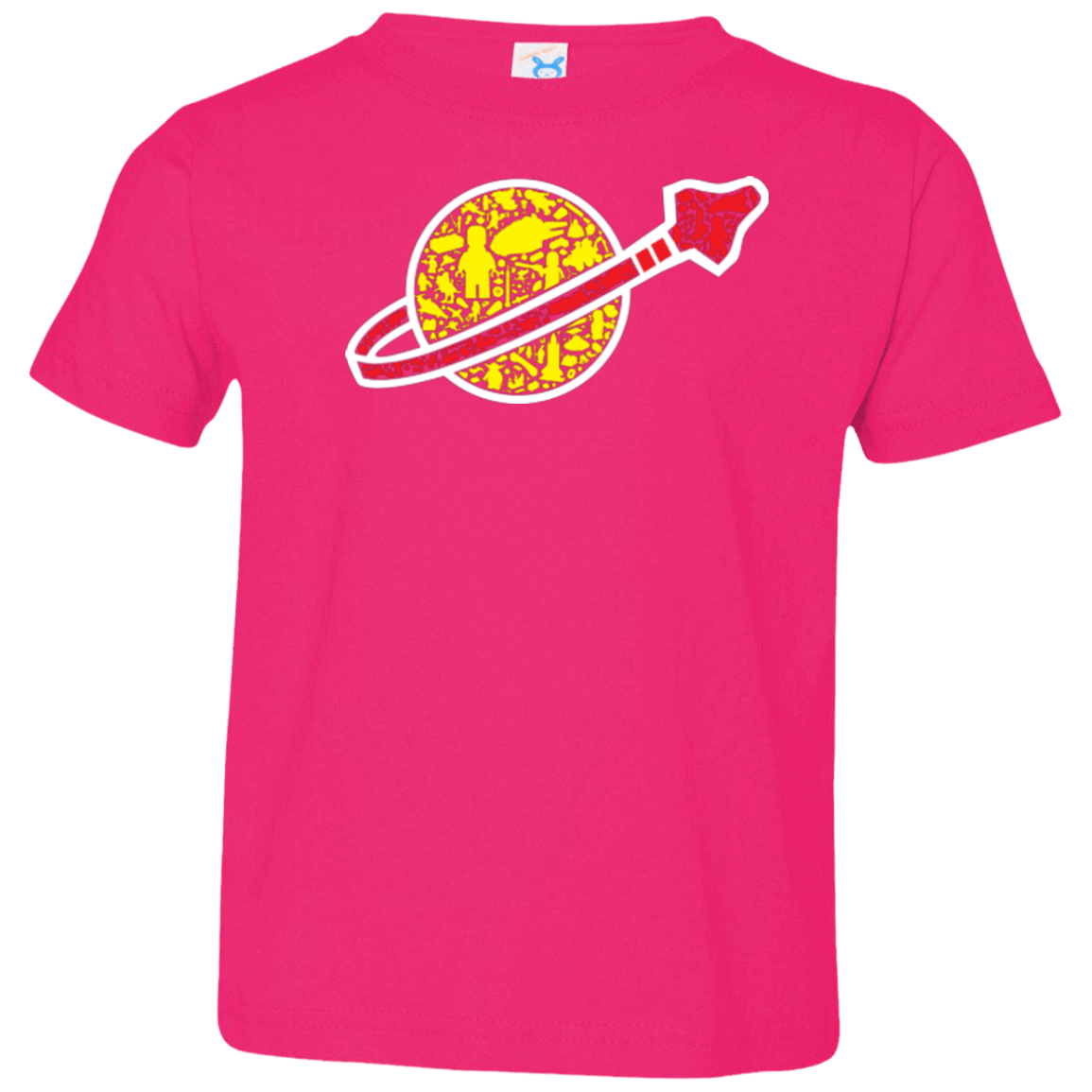 T-Shirts Hot Pink / 2T Building in Space Toddler Premium T-Shirt