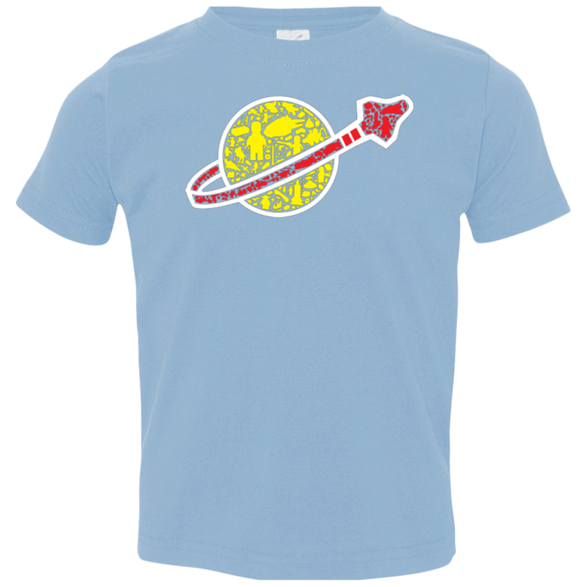 T-Shirts Light Blue / 2T Building in Space Toddler Premium T-Shirt