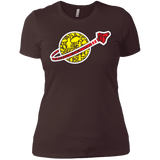 T-Shirts Dark Chocolate / X-Small Building in Space Women's Premium T-Shirt