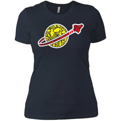 T-Shirts Indigo / X-Small Building in Space Women's Premium T-Shirt