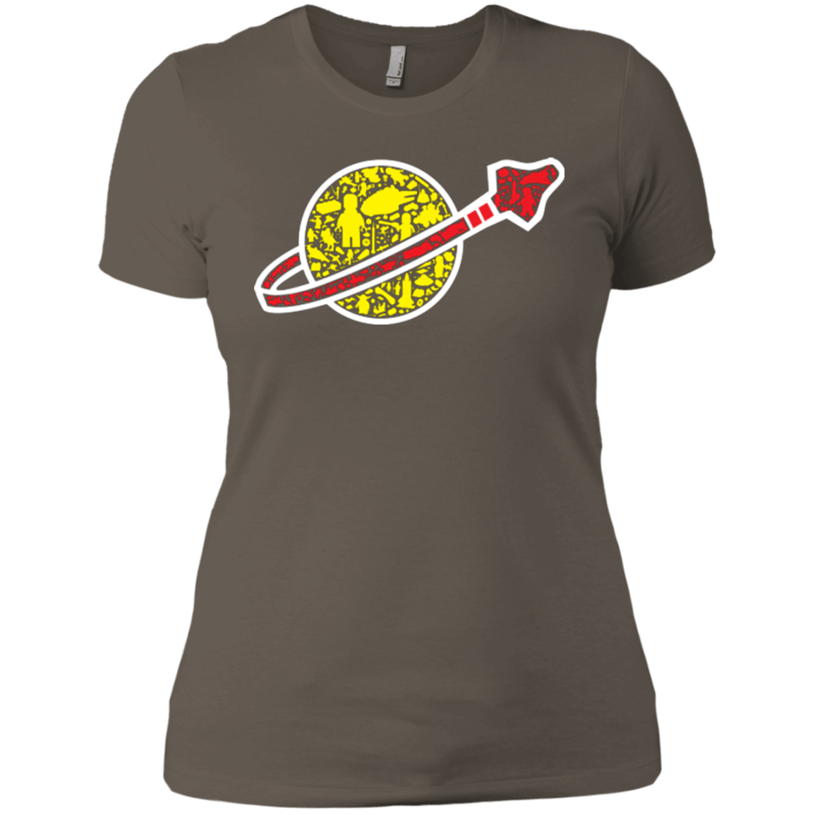 T-Shirts Warm Grey / X-Small Building in Space Women's Premium T-Shirt