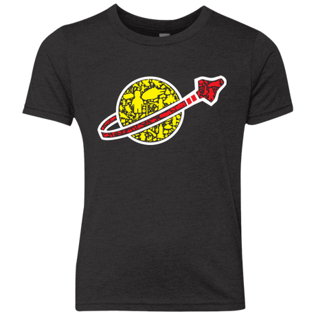 T-Shirts Vintage Black / YXS Building in Space Youth Triblend T-Shirt