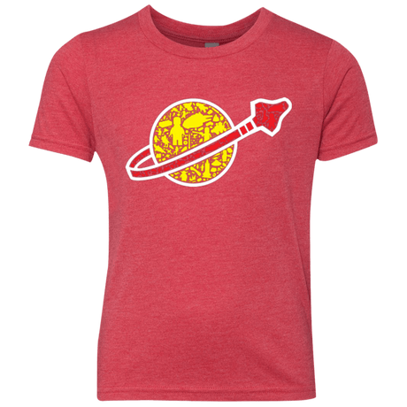 T-Shirts Vintage Red / YXS Building in Space Youth Triblend T-Shirt