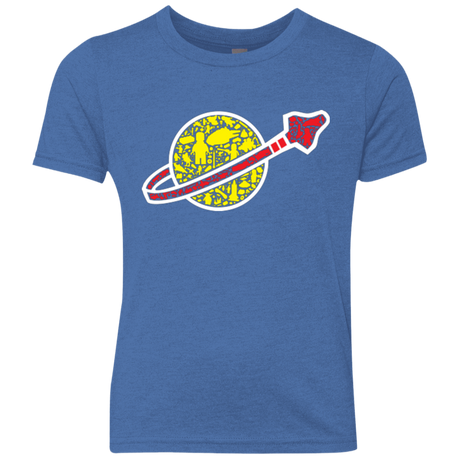 T-Shirts Vintage Royal / YXS Building in Space Youth Triblend T-Shirt