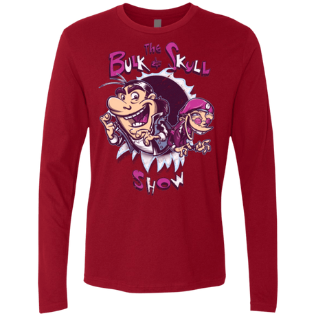 T-Shirts Cardinal / Small Bulk and Skull Show Men's Premium Long Sleeve