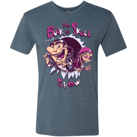 T-Shirts Indigo / Small Bulk and Skull Show Men's Triblend T-Shirt