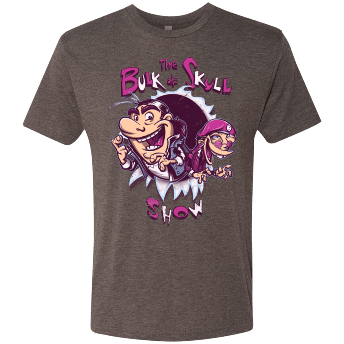 T-Shirts Macchiato / Small Bulk and Skull Show Men's Triblend T-Shirt