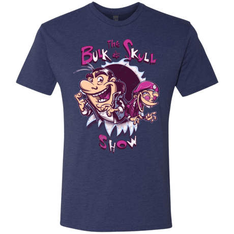T-Shirts Vintage Navy / Small Bulk and Skull Show Men's Triblend T-Shirt