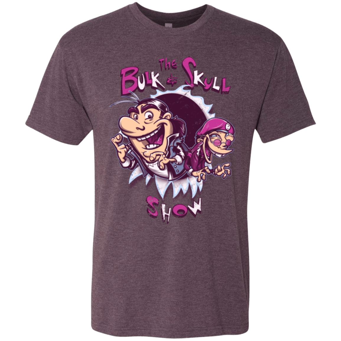 T-Shirts Vintage Purple / Small Bulk and Skull Show Men's Triblend T-Shirt