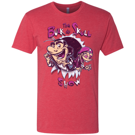 T-Shirts Vintage Red / Small Bulk and Skull Show Men's Triblend T-Shirt