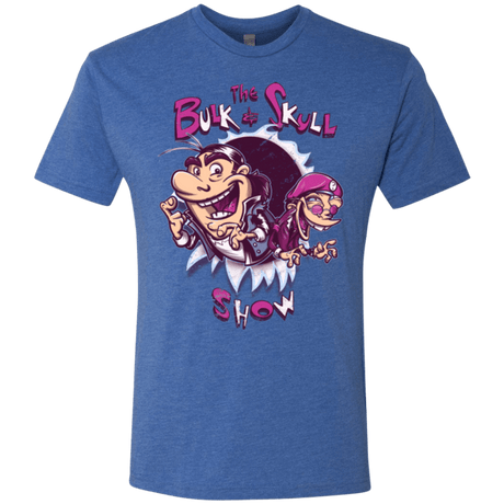 T-Shirts Vintage Royal / Small Bulk and Skull Show Men's Triblend T-Shirt