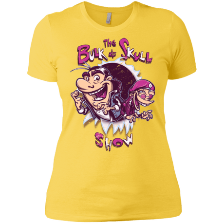 T-Shirts Vibrant Yellow / X-Small Bulk and Skull Show Women's Premium T-Shirt