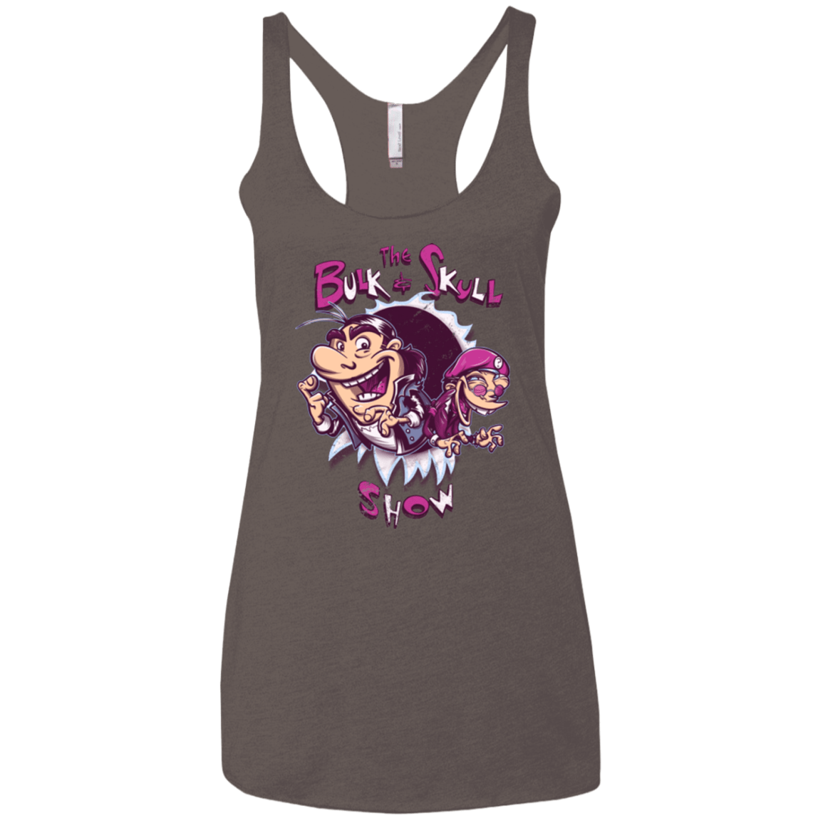 T-Shirts Macchiato / X-Small Bulk and Skull Show Women's Triblend Racerback Tank