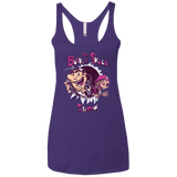 T-Shirts Purple / X-Small Bulk and Skull Show Women's Triblend Racerback Tank