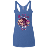T-Shirts Vintage Royal / X-Small Bulk and Skull Show Women's Triblend Racerback Tank
