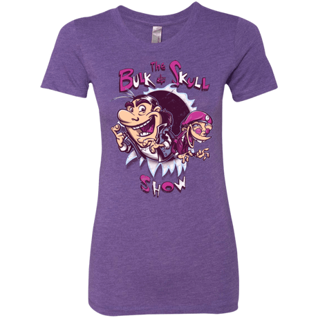 T-Shirts Purple Rush / Small Bulk and Skull Show Women's Triblend T-Shirt