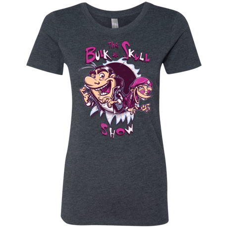 T-Shirts Vintage Navy / Small Bulk and Skull Show Women's Triblend T-Shirt