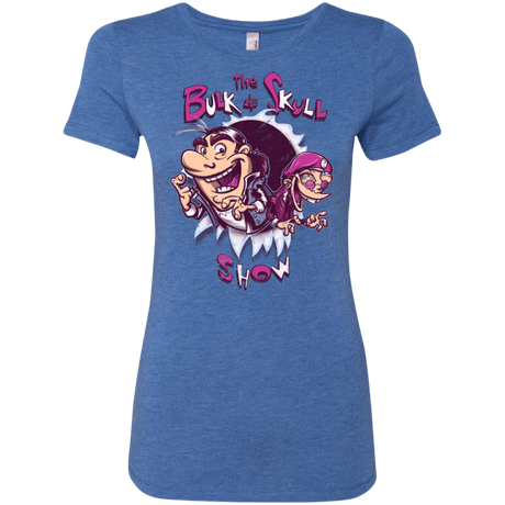 T-Shirts Vintage Royal / Small Bulk and Skull Show Women's Triblend T-Shirt