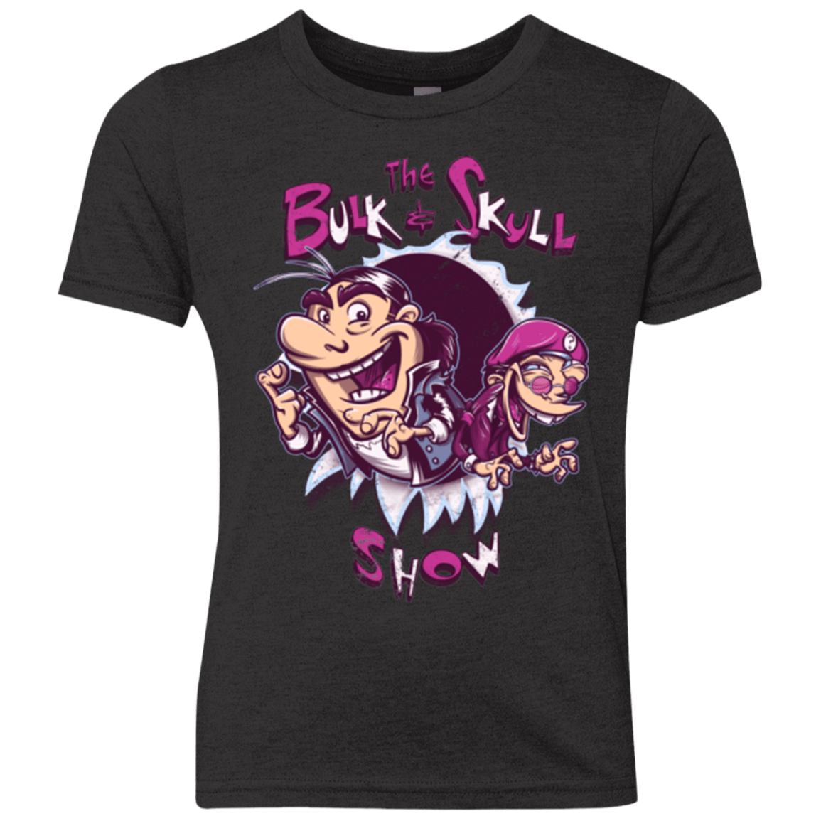 T-Shirts Vintage Black / YXS Bulk and Skull Show Youth Triblend T-Shirt