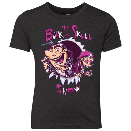 T-Shirts Vintage Black / YXS Bulk and Skull Show Youth Triblend T-Shirt