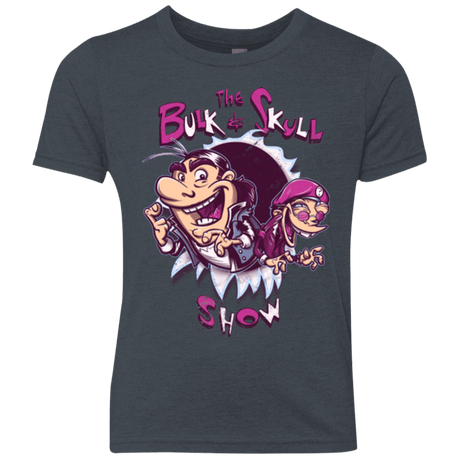 T-Shirts Vintage Navy / YXS Bulk and Skull Show Youth Triblend T-Shirt