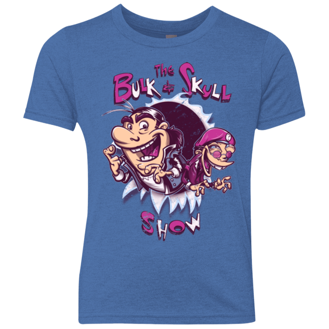 T-Shirts Vintage Royal / YXS Bulk and Skull Show Youth Triblend T-Shirt