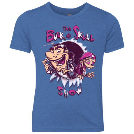 T-Shirts Vintage Royal / YXS Bulk and Skull Show Youth Triblend T-Shirt