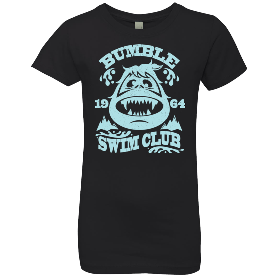 T-Shirts Black / YXS Bumble Club Girls Premium T-Shirt