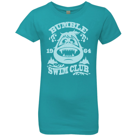 T-Shirts Tahiti Blue / YXS Bumble Club Girls Premium T-Shirt