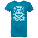 T-Shirts Turquoise / YXS Bumble Club Girls Premium T-Shirt