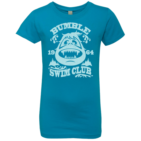 T-Shirts Turquoise / YXS Bumble Club Girls Premium T-Shirt