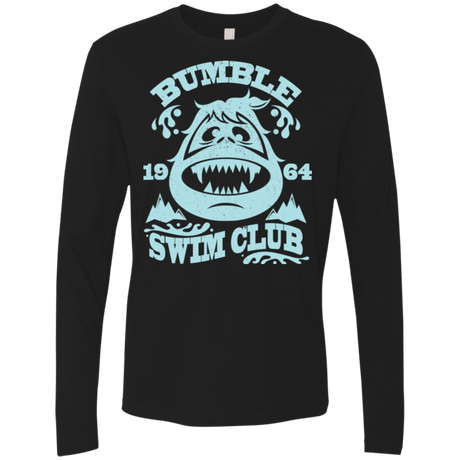 T-Shirts Black / Small Bumble Club Men's Premium Long Sleeve