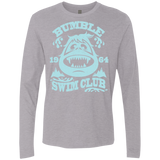 T-Shirts Heather Grey / Small Bumble Club Men's Premium Long Sleeve