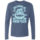 T-Shirts Indigo / Small Bumble Club Men's Premium Long Sleeve