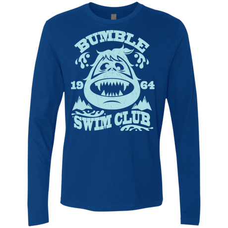 T-Shirts Royal / Small Bumble Club Men's Premium Long Sleeve